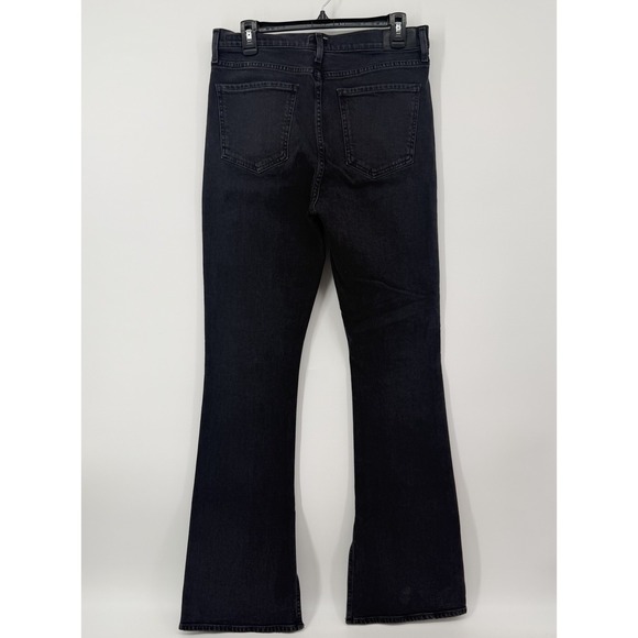 Citizens of Humanity Georgia High Rise Boot Cut Jeans Womens Size 29 Black - Picture 2 of 13